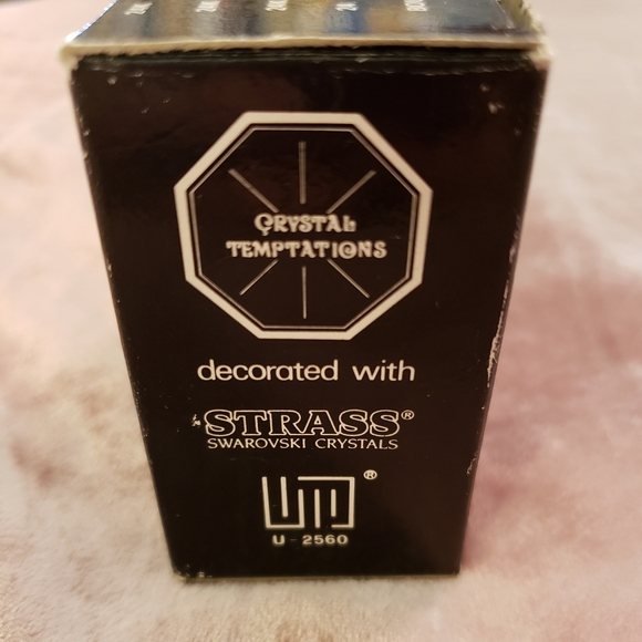 NIB Crystal Temptations 24K Gold Plated Candlestick Holder - Picture 11 of 12